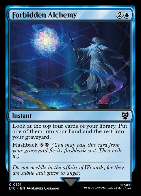 Tales of Middle-earth Commander - 191 - Forbidden Alchemy - Common - U - Non-foil