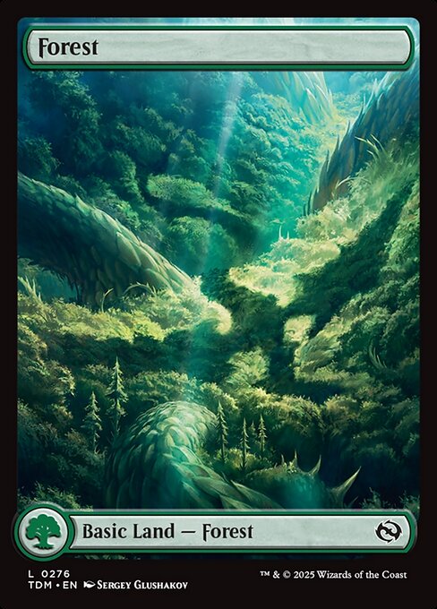 Tarkir: Dragonstorm - 276 - Forest - Common - C - Non-foil