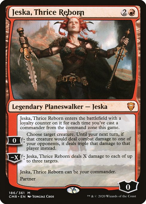 Commander Legends - 186 - Jeska, Thrice Reborn - Mythic - R - Non-foil