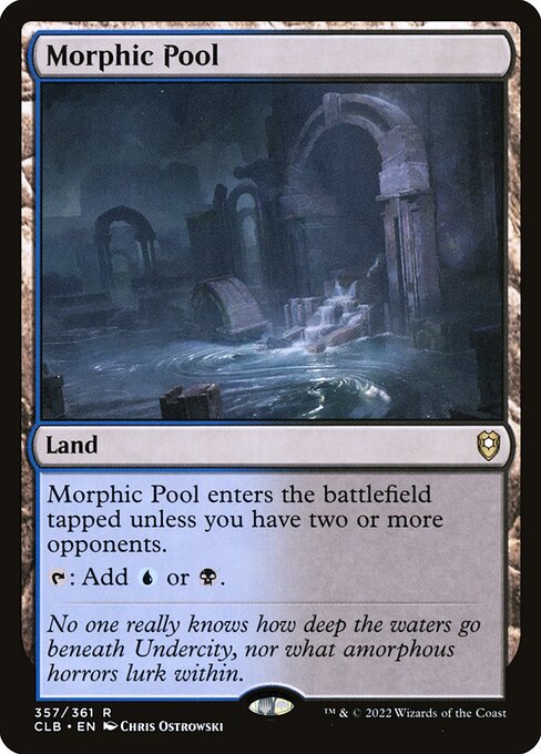 Commander Legends: Battle for Baldur's Gate - 357 - Morphic Pool - Rare - C - Non-foil