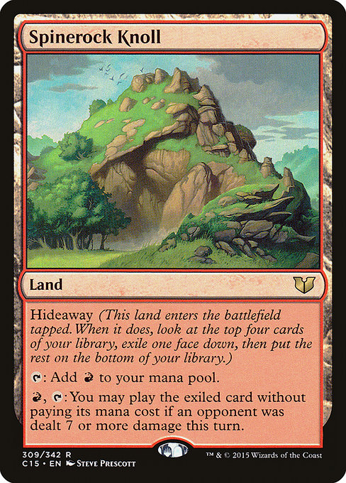 Commander 2015 - 309 - Spinerock Knoll - Rare - C - Non-foil