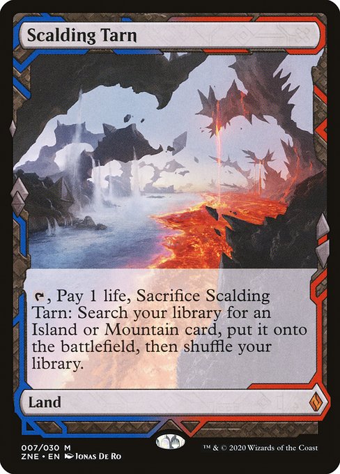 Zendikar Rising Expeditions - 7 - Scalding Tarn - Mythic - C - Foil