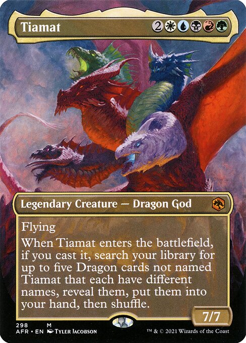 Adventures in the Forgotten Realms - 298 - Tiamat - Mythic - Multi - Non-foil