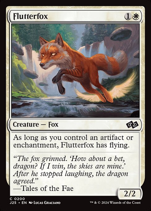 Foundations Jumpstart - 200 - Flutterfox - Common - W - Non-foil