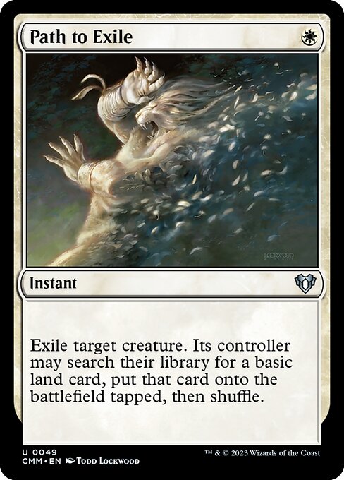 Commander Masters - 49 - Path to Exile - Uncommon - W - Non-foil