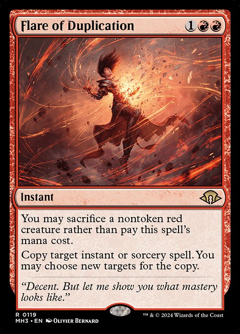 Modern Horizons 3 - 119 - Flare of Duplication - Rare - R - Non-foil