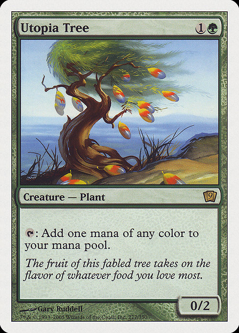 Ninth Edition - 277 - Utopia Tree - Rare - G - Non-foil