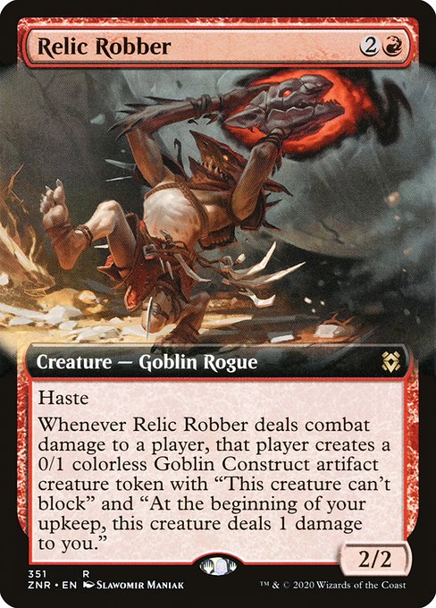 Zendikar Rising - 351 - Relic Robber - Rare - R - Non-foil