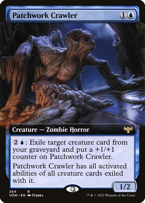 Innistrad: Crimson Vow - 364 - Patchwork Crawler - Rare - U - Non-foil