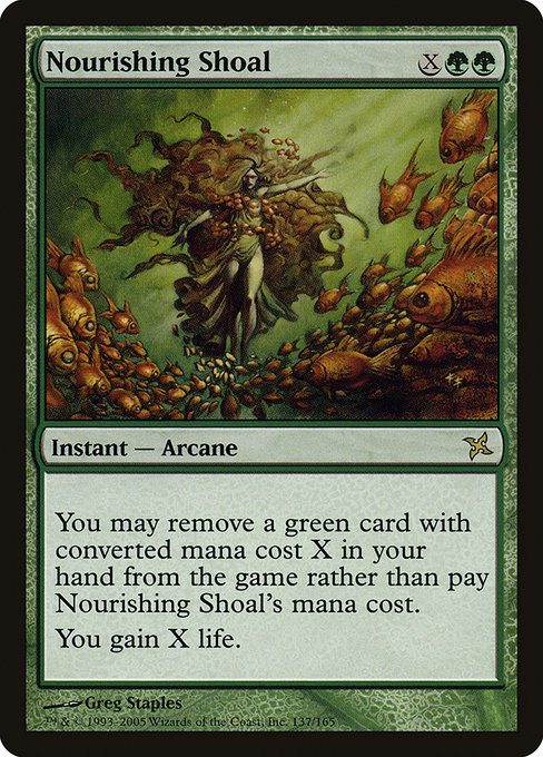 Betrayers of Kamigawa - 137 - Nourishing Shoal - Rare - G - Non-foil