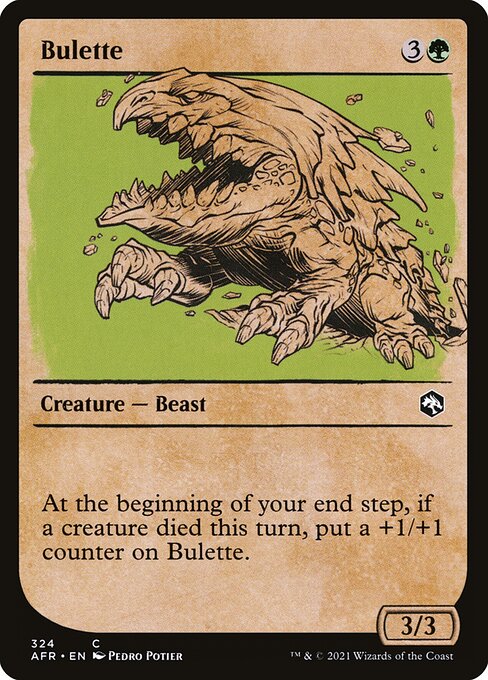 Adventures in the Forgotten Realms - 324 - Bulette - Common - G - Non-foil