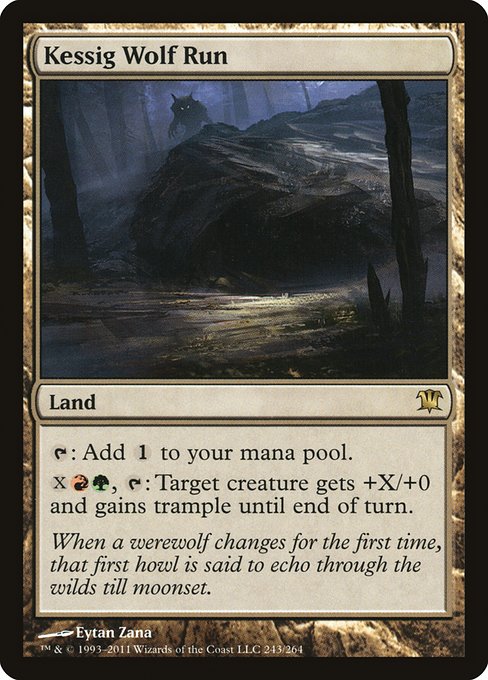 Innistrad - 243 - Kessig Wolf Run - Rare - C - Non-foil