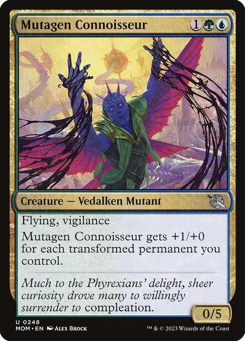March of the Machine - 248 - Mutagen Connoisseur - Uncommon - UG - Non-foil