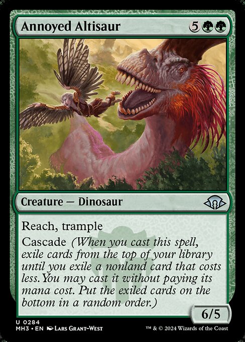 Modern Horizons 3 - 284 - Annoyed Altisaur - Uncommon - G - Non-foil
