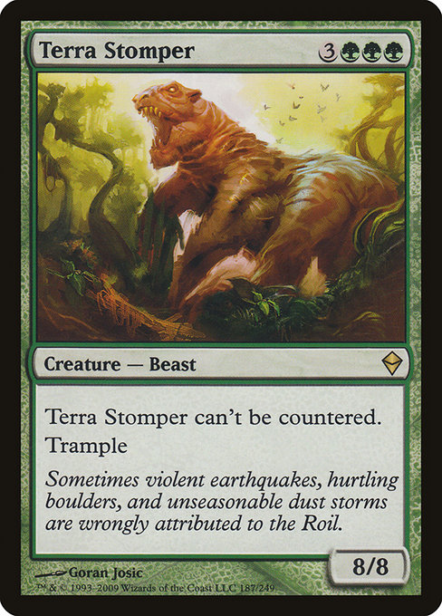 Zendikar - 187 - Terra Stomper - Rare - G - Non-foil