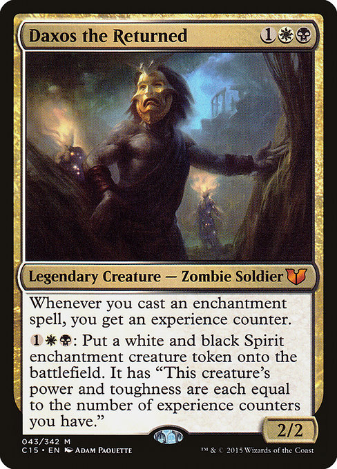 Commander 2015 - 43 - Daxos the Returned - Mythic - WB - Non-foil
