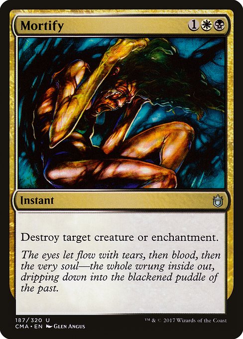 Commander Anthology - 187 - Mortify - Uncommon - WB - Non-foil