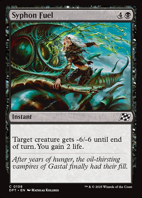 Aetherdrift - 108 - Syphon Fuel - Common - B - Foil