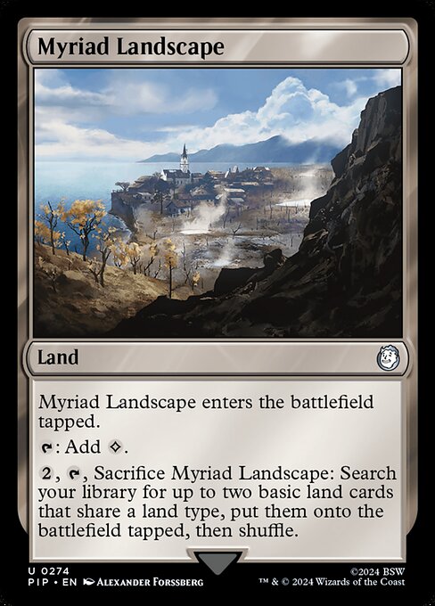 Fallout - 274 - Myriad Landscape - Uncommon - C - Non-foil