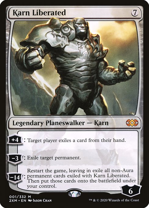 Double Masters - 1 - Karn Liberated - Mythic - C - Non-foil
