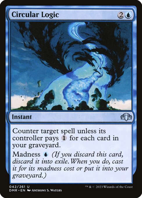 Dominaria Remastered - 42 - Circular Logic - Uncommon - U - Non-foil