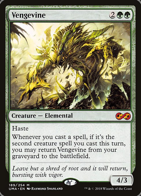 Ultimate Masters - 189 - Vengevine - Mythic - G - Foil