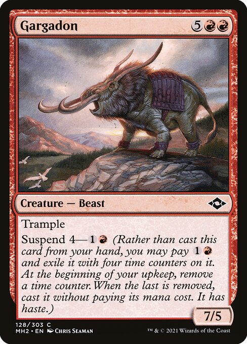 Modern Horizons 2 - 128 - Gargadon - Common - R - Non-foil