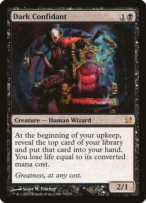 Modern Masters - 75 - Dark Confidant - Mythic - B - Non-foil