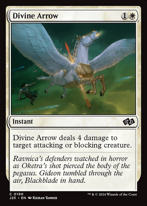 Foundations Jumpstart - 190 - Divine Arrow - Common - W - Non-foil