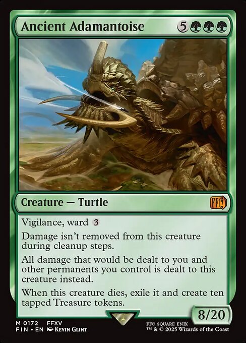 Final Fantasy - 172 - Ancient Adamantoise - Mythic - G - Foil