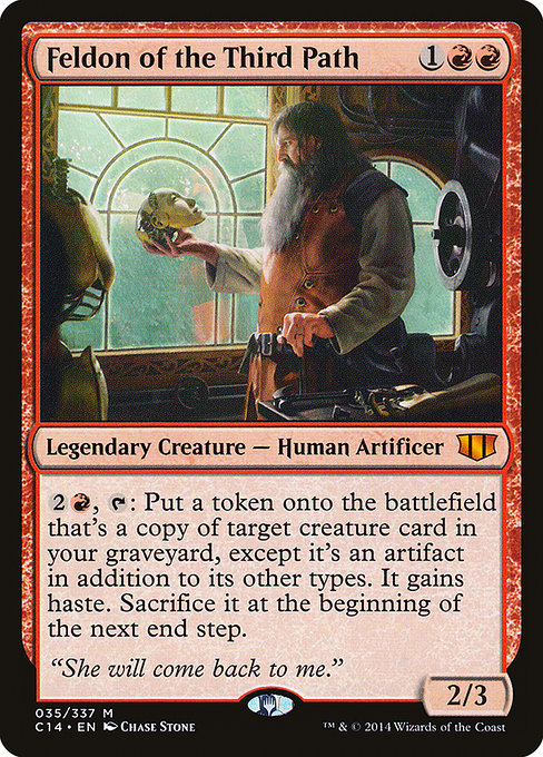 Commander 2014 - 35 - Feldon of the Third Path - Mythic - R - Non-foil