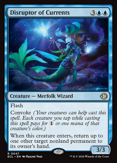 Lorwyn Eclipsed - 47 - Disruptor of Currents - Rare - U - Non-foil