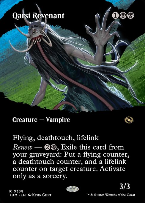 Tarkir: Dragonstorm - 338 - Qarsi Revenant - Rare - B - Non-foil