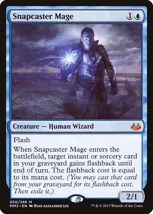 Modern Masters 2017 - 50 - Snapcaster Mage - Mythic - U - Non-foil