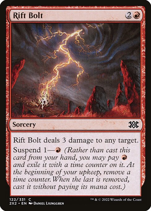 Double Masters 2022 - 122 - Rift Bolt - Common - R - Non-foil