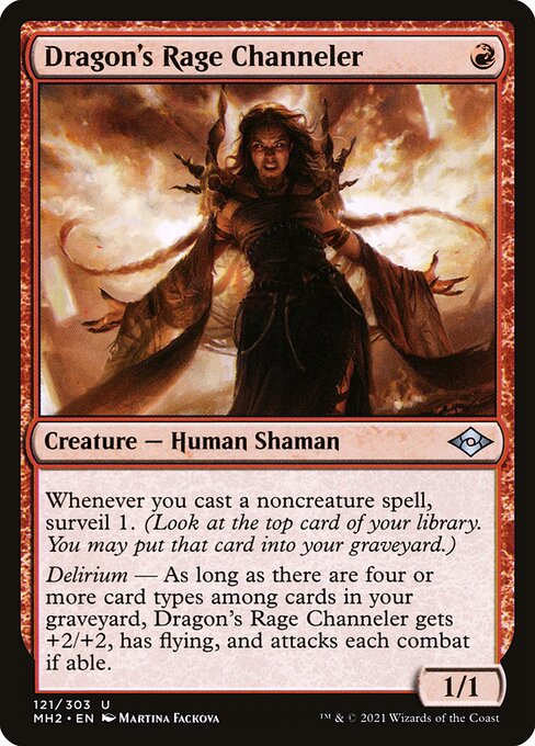 Modern Horizons 2 - 121 - Dragon's Rage Channeler - Uncommon - R - Non-foil