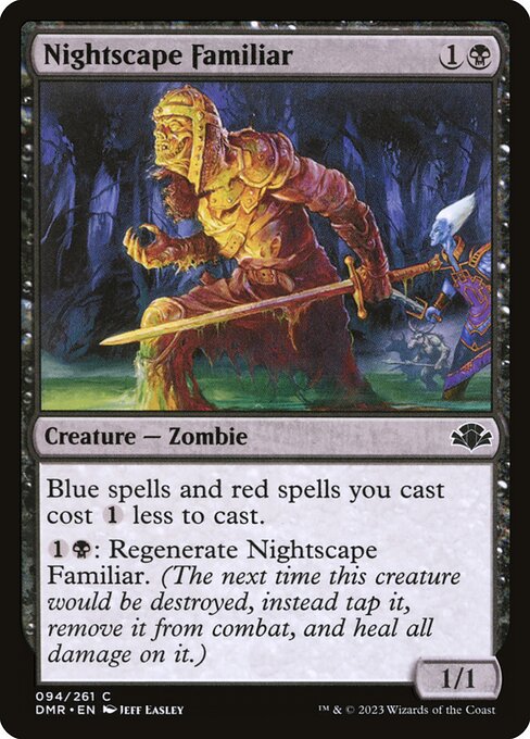 Dominaria Remastered - 94 - Nightscape Familiar - Common - B - Non-foil