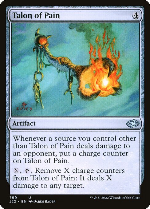 Jumpstart 2022 - 799 - Talon of Pain - Uncommon - C - Non-foil