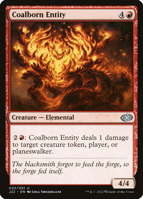 Jumpstart 2022 - 32 - Coalborn Entity - Uncommon - R - Non-foil