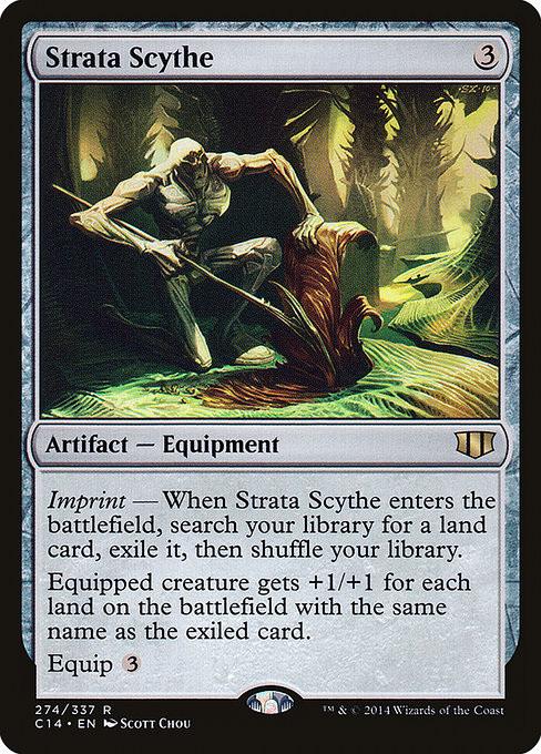 Commander 2014 - 274 - Strata Scythe - Rare - C - Non-foil