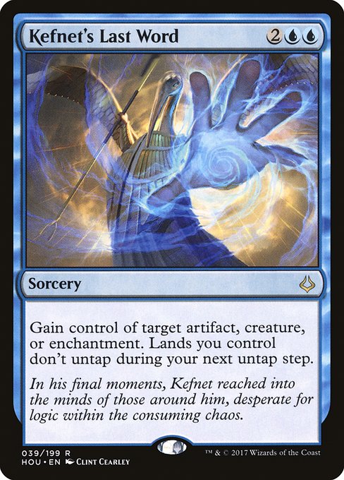 Hour of Devastation - 39 - Kefnet's Last Word - Rare - U - Non-foil