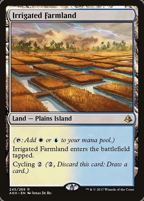 Amonkhet - 245 - Irrigated Farmland - Rare - C - Foil