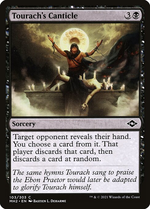 Modern Horizons 2 - 103 - Tourach's Canticle - Common - B - Non-foil