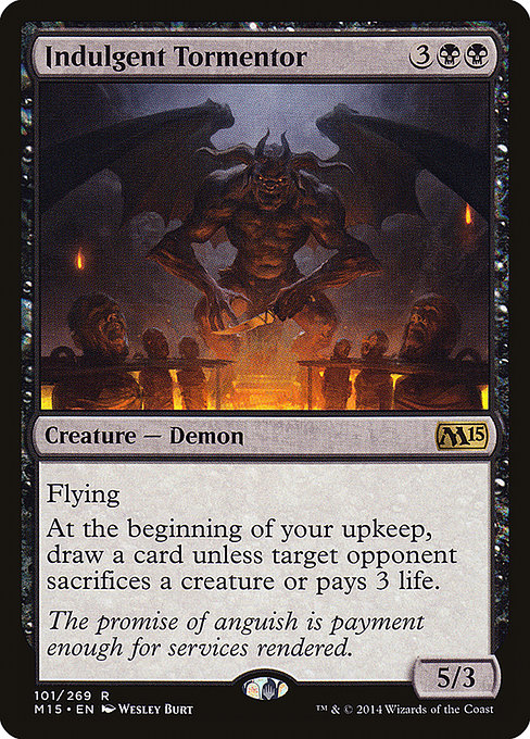 Magic 2015 - 101 - Indulgent Tormentor - Rare - B - Non-foil