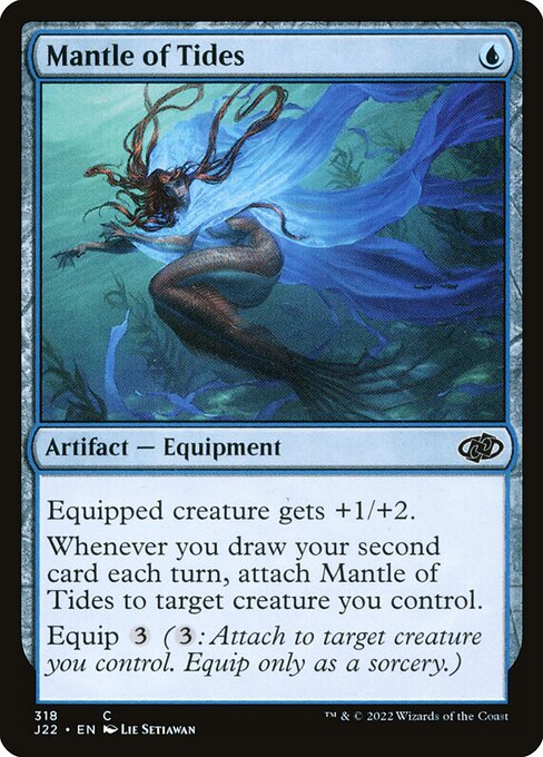 Jumpstart 2022 - 318 - Mantle of Tides - Common - U - Non-foil