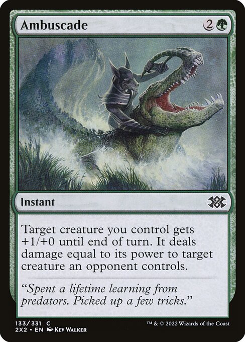 Double Masters 2022 - 133 - Ambuscade - Common - G - Foil