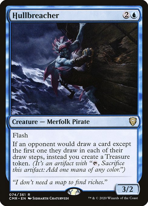 Commander Legends - 74 - Hullbreacher - Rare - U - Non-foil
