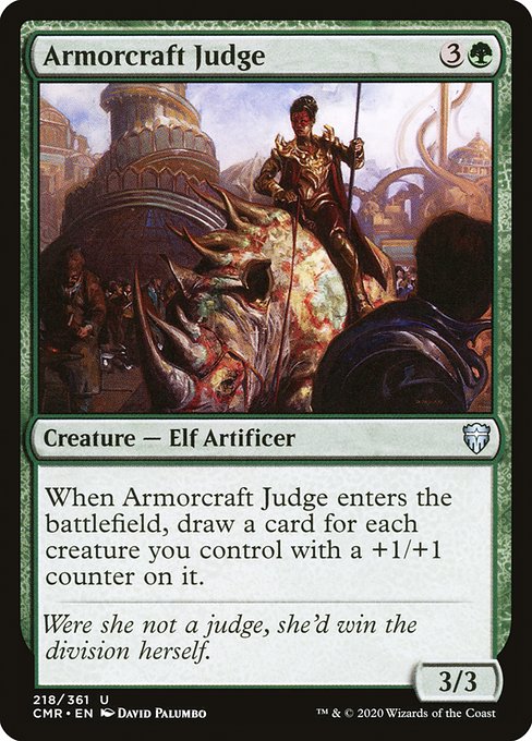 Commander Legends - 218 - Armorcraft Judge - Uncommon - G - Non-foil