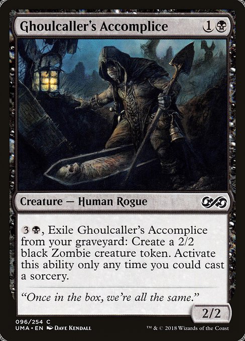 Ultimate Masters - 96 - Ghoulcaller's Accomplice - Common - B - Non-foil