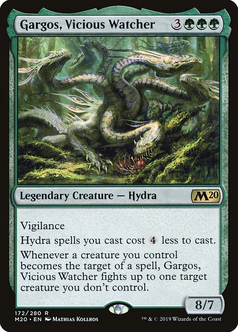 Core Set 2020 - 172 - Gargos, Vicious Watcher - Rare - G - Non-foil